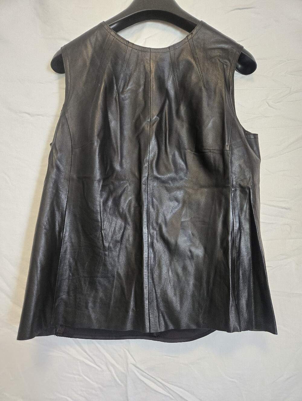 Jones New York Black Leather Top